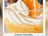 Crème Chantilly au mascarpone et sirop d’agave