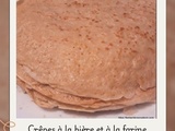 Crêpes à la bière