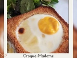 Croque-Madame Saumon Œuf