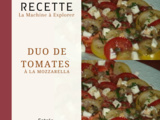 Duo de tomates à la Mozzarella - La Machine à Explorer