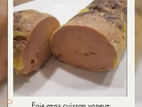 Foie gras vapeur à la cocotte minute