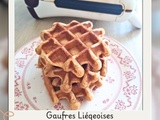 Gaufres liégeoises ig modéré