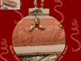 🎄 Jour 18 : Bûche légère au yaourt grec et glaçage rose tendre – Élégance et douceur pour les fêtes 🎅 - La Machine à Explorer