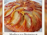 Moelleux aux Nectarines à la Bergamote de Nancy