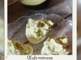 Œufs mimosa à l’avocat