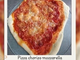 Pizza Chorizo Mozzarella