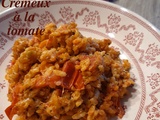 Risotto crémeux à la tomate cuisson micro-ondes - La Machine à Explorer