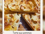 Tarte aux pommes et crème d’amandes