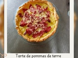 Tarte de pommes de terre au bacon