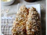 Aiguillettes de poulet panées aux flocons d’avoine