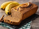 Banana bread vegan et healthy