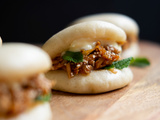 Bao Buns végétariens, champignons, épices et sauce soja font bon ménage