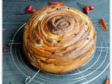 Brioche tourbillon aux pépites de chocolat