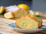 Cake au citron moelleux pendant des jours avec juste 2 cuillères de beurre