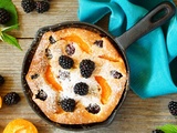 Clafoutis aux abricots sans four