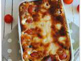 Clafoutis aux tomates cerises, olives et parmesan (Laurent Mariotte)