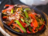 Fajitas viande hachée poivrons, le texmex a du bon