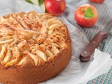 Gâteau aux pommes moelleux et sans farine