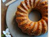 Gâteau salé aux allumettes de lardons