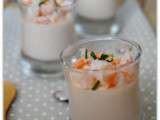 Mousse de crevettes en verrines