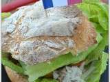 Pan bagnat aux copeaux d’Abondance