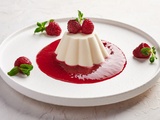 Panna cotta de petits suisse 0%, 100% de plaisir