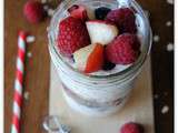 Parfait aux flocons d’avoine (overnight oatmeal)