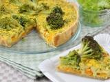 Quiche carottes brocolis au Thermomix