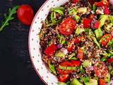 Taboulé de quinoa aux fèves et fêta, la fraicheur dont vous avez besoin