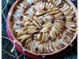 Tarte aux pommes à la crème de spéculoos