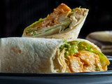 Wrap au poulet frit, bien meilleur que chez Mc Do