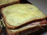 Croque Monsieur crème, moutarde