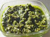 Pesto au basilic maison ( alla genovese)