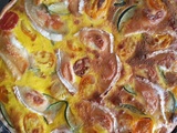 Quiche aux courgettes et au chèvre