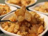 Crumble de Pâtisson (pour l'apéritif)