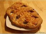 Fougasse aux Lardons, Oignons et Camembert (Culino Versions)