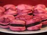 Macarons Marbrés, Ganache Passionnément Chocolat