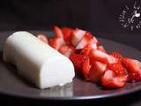 Panna Cotta aux Fraises, Citron & Huile d'Olive