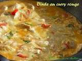 Dinde au curry rouge