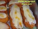 Eclair au caramel beurre salé