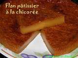 Flan pâtissier à la chicorée sans pâte