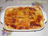 Gratin de p de Terre / raclette