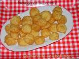 Mini gougères au comté