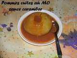 Pommes cuites au mo sauce carambar