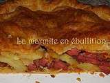 Tourte aux foies de volaille