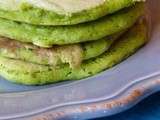 Blinis de petits pois et menthe pour les beaux jours gourmands