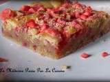 Blondies aux framboises pour ta pomme de l'Escapade en Cuisine