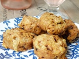 Cookies salés pour l'apéro: tomates séchées et chorizo