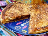 Galette des rois pomme, banane et chocolat