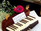 Gâteau piano